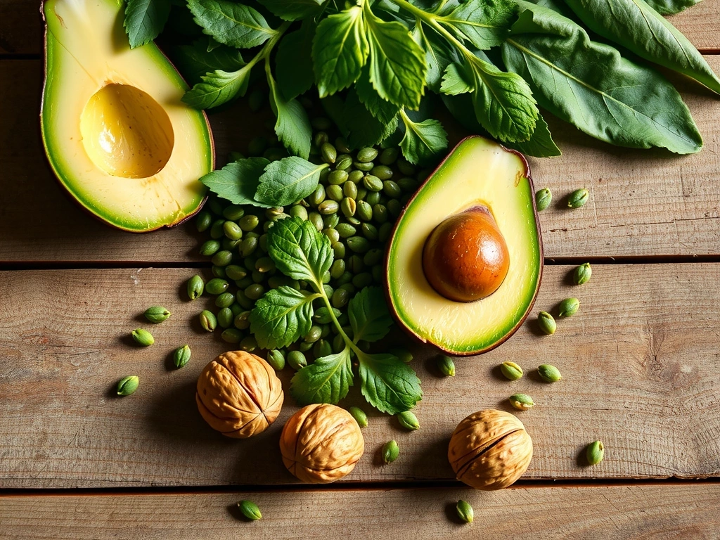 Ingrédients bruts pour une nutrition architecturée